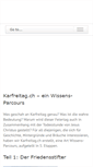 Mobile Screenshot of karfreitag.ch